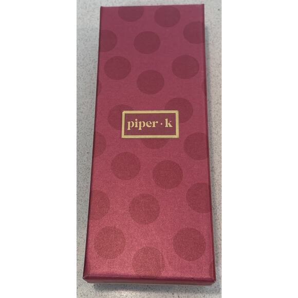 Piper K Swan Fuzzy Keychain Bag Purse Charm Pearls Gold Heart Stone Accent Rare - Picture 5 of 6